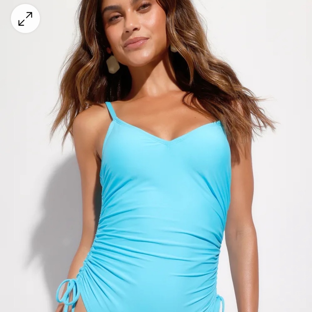 Lulu’s One Piece Blue Bathing suit. NWT